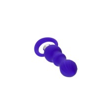 ToDo by Toyfa Curvy Anal Plug, silikon, mor, 14 cm, Ø 3,2 cm