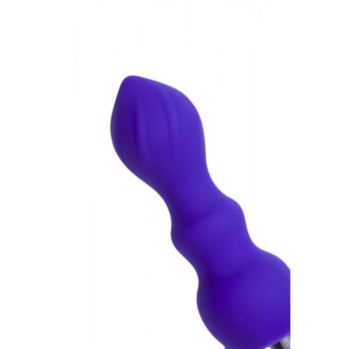 ToDo by Toyfa Curvy Anal Plug, silikon, mor, 14 cm, Ø 3,2 cm