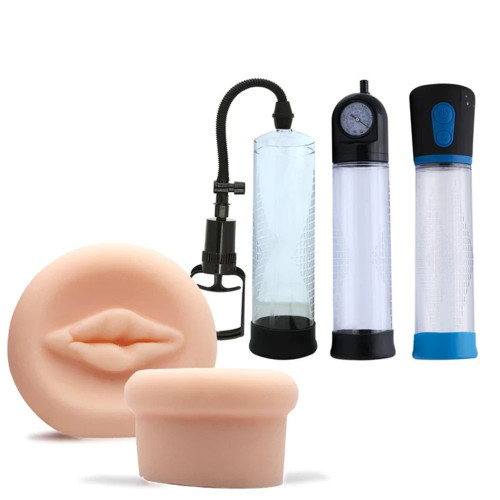 Vajina Görünümlü Penis Pompası Başlığı