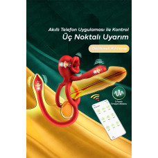 Yalama Modlu Titreşimli Penis Halkası ve Anal Titreşim Cihazı